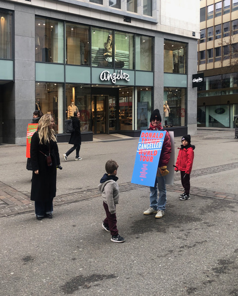 Rue de Romont Fribourg, 17 janvier 2026